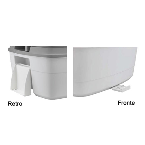 Toilette Portatile Wc Chimico Thetford con serbatoio, Porta Potti Qube 165